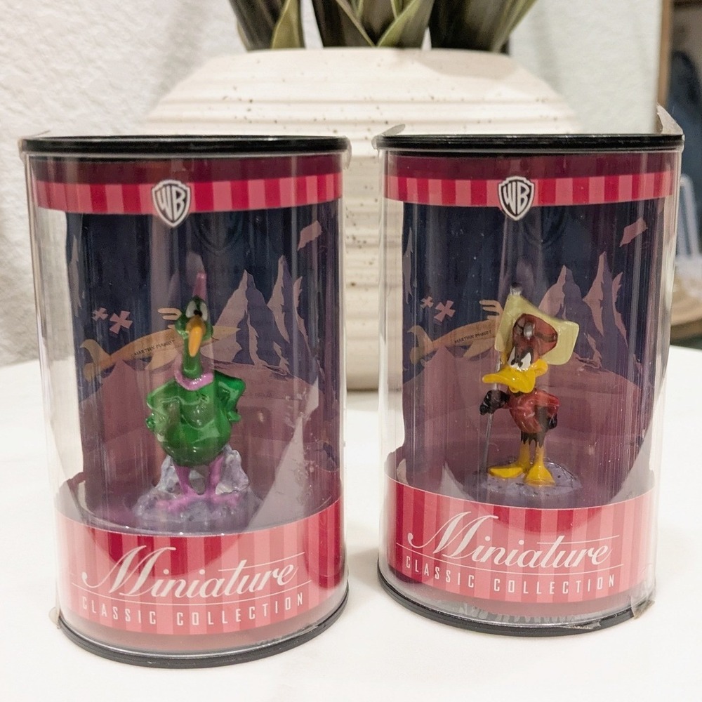 Warner Bros Looney Tunes Duck Dodgers Miniature Figures Set Multi 1999 Toy